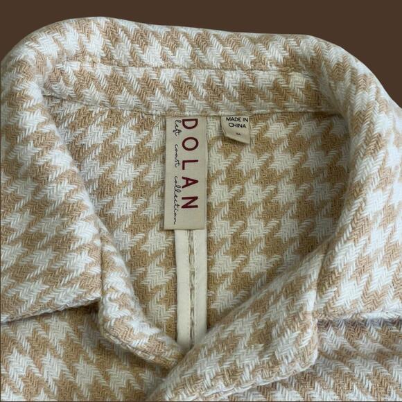 Anthropolgie Dolan Houndstooth Crop Jacket Medium - Picture 8 of 16